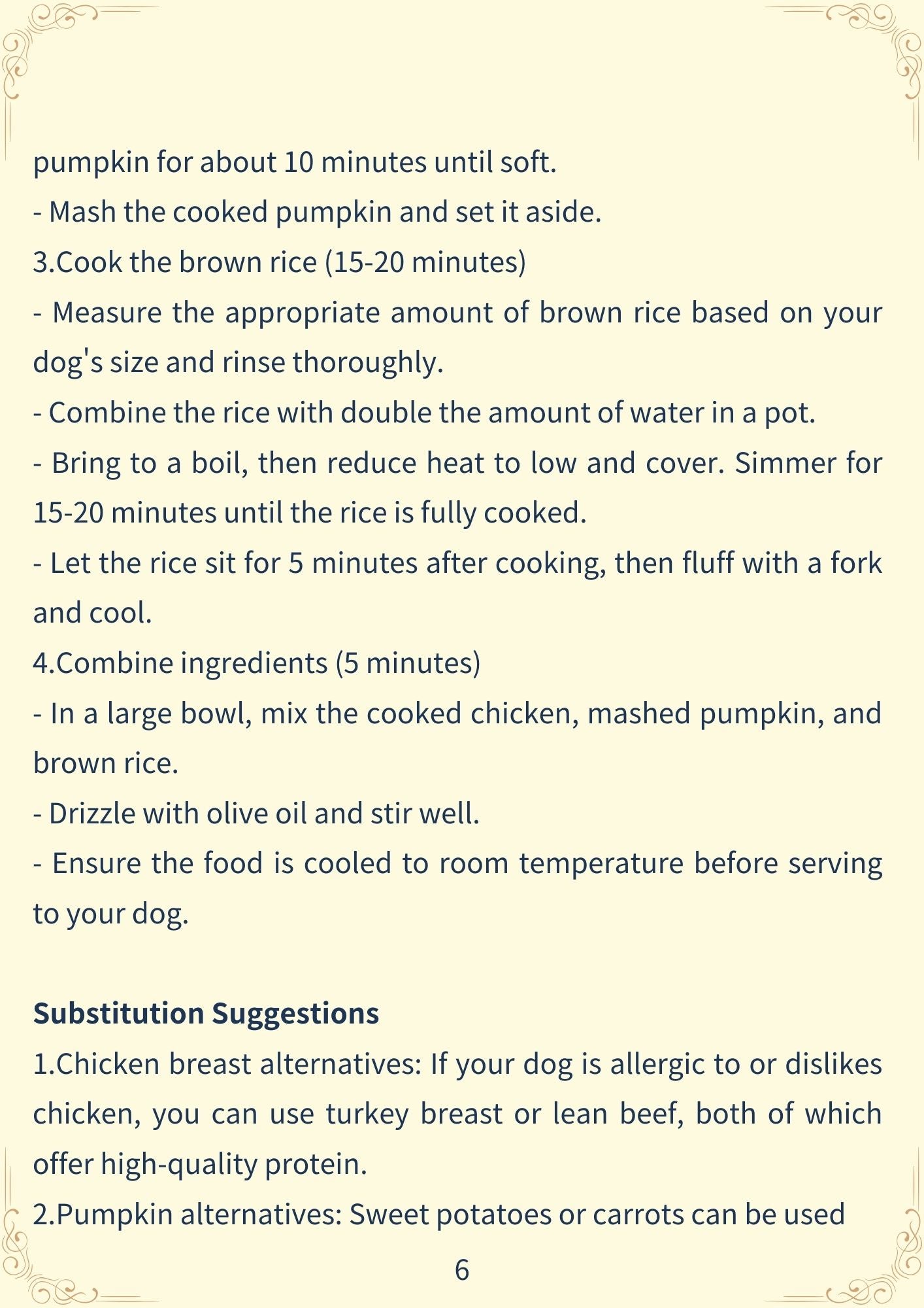 Say No to Processed Food-50 Healthy Meals You Can Make for Your Dog(198 pages)