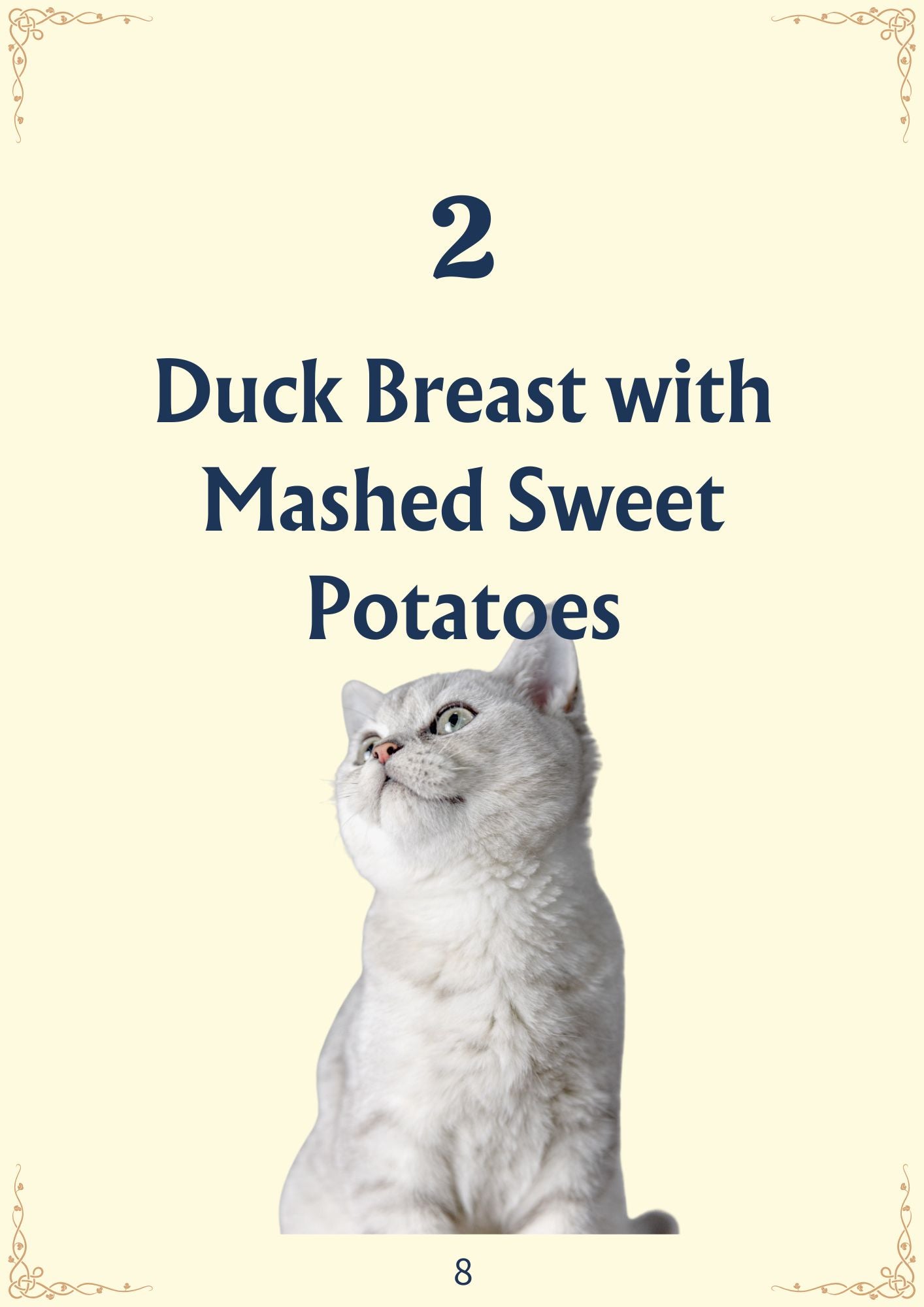 Say No to Processed Food-50 Healthy Meals You Can Make for Your Cat(185 pages)