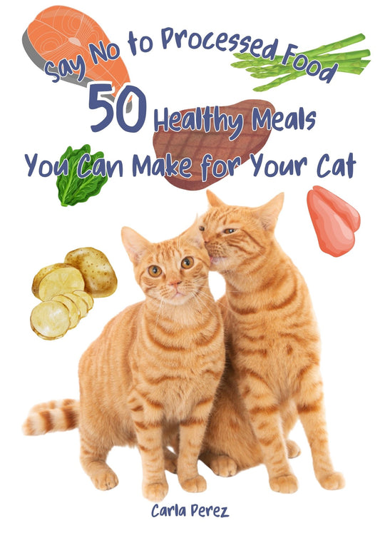 Say No to Processed Food-50 Healthy Meals You Can Make for Your Cat(185 pages)