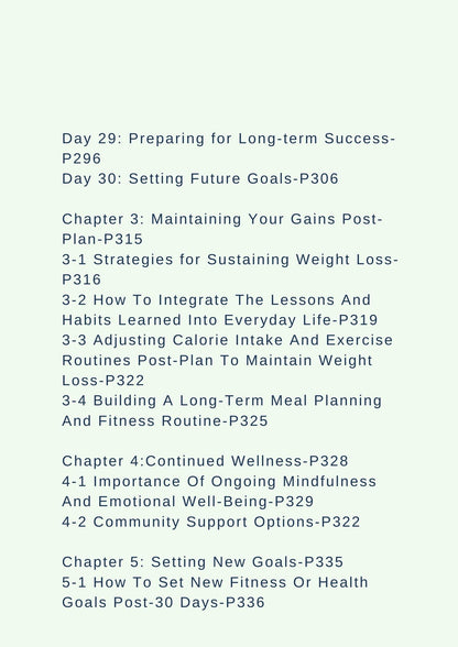 30 Days To A Healthier You. A Daily Weight Loss Journal.(344 pages)