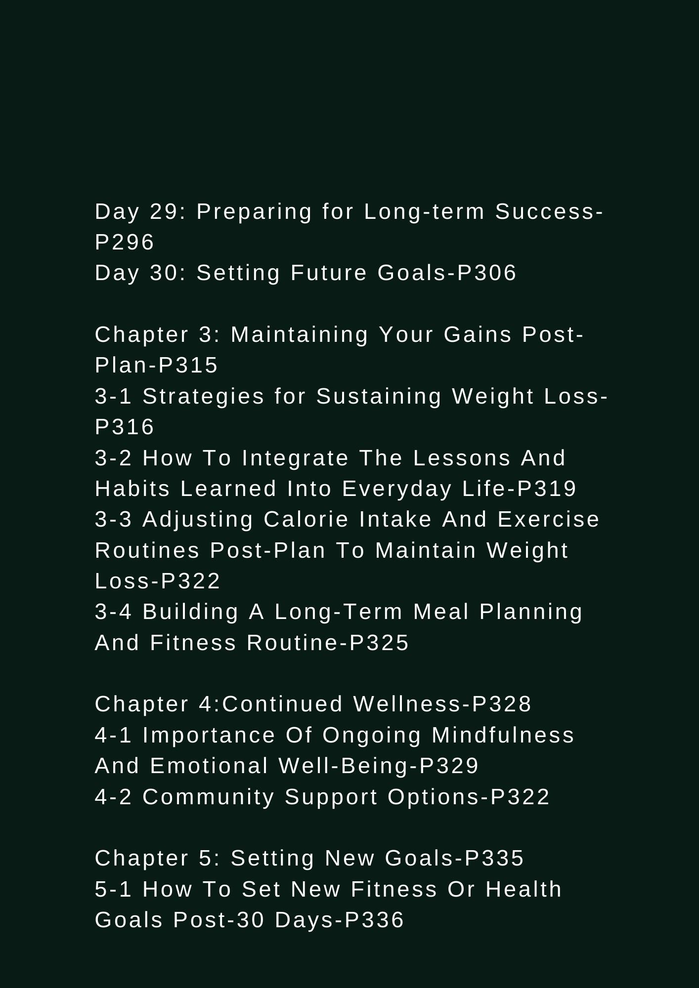 30 Days To A Healthier You. A Daily Weight Loss Journal.-Dark Mode(344 pages)