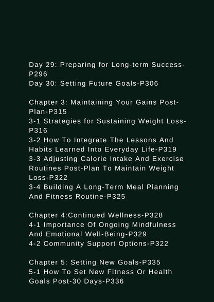 30 Days To A Healthier You. A Daily Weight Loss Journal.-Dark Mode(344 pages)