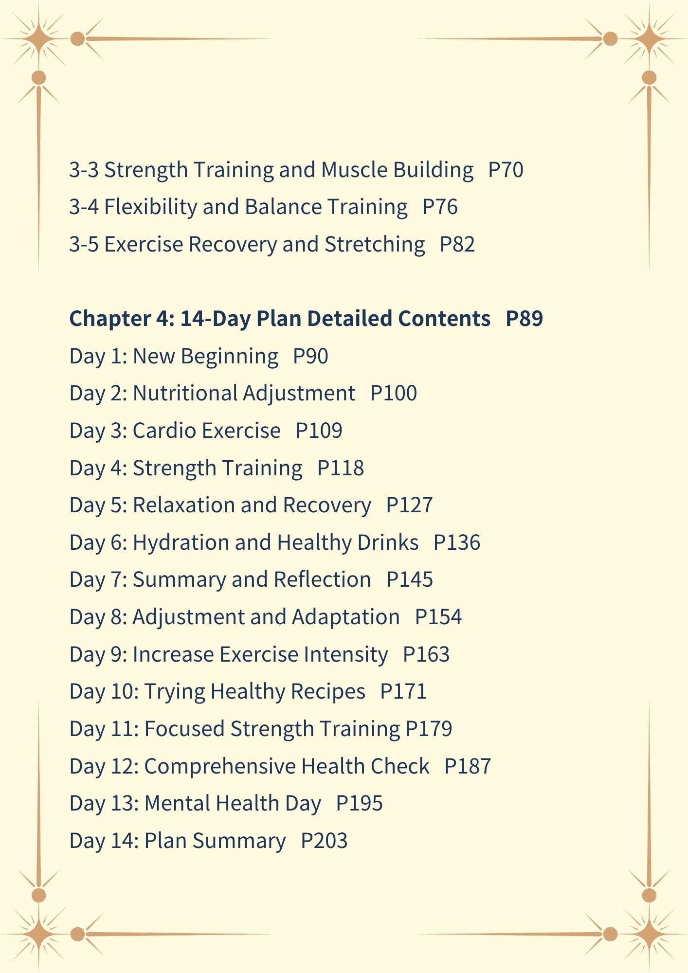 Age 30s Easy Guide. 14-Day Shape Up Plan(235 pages)