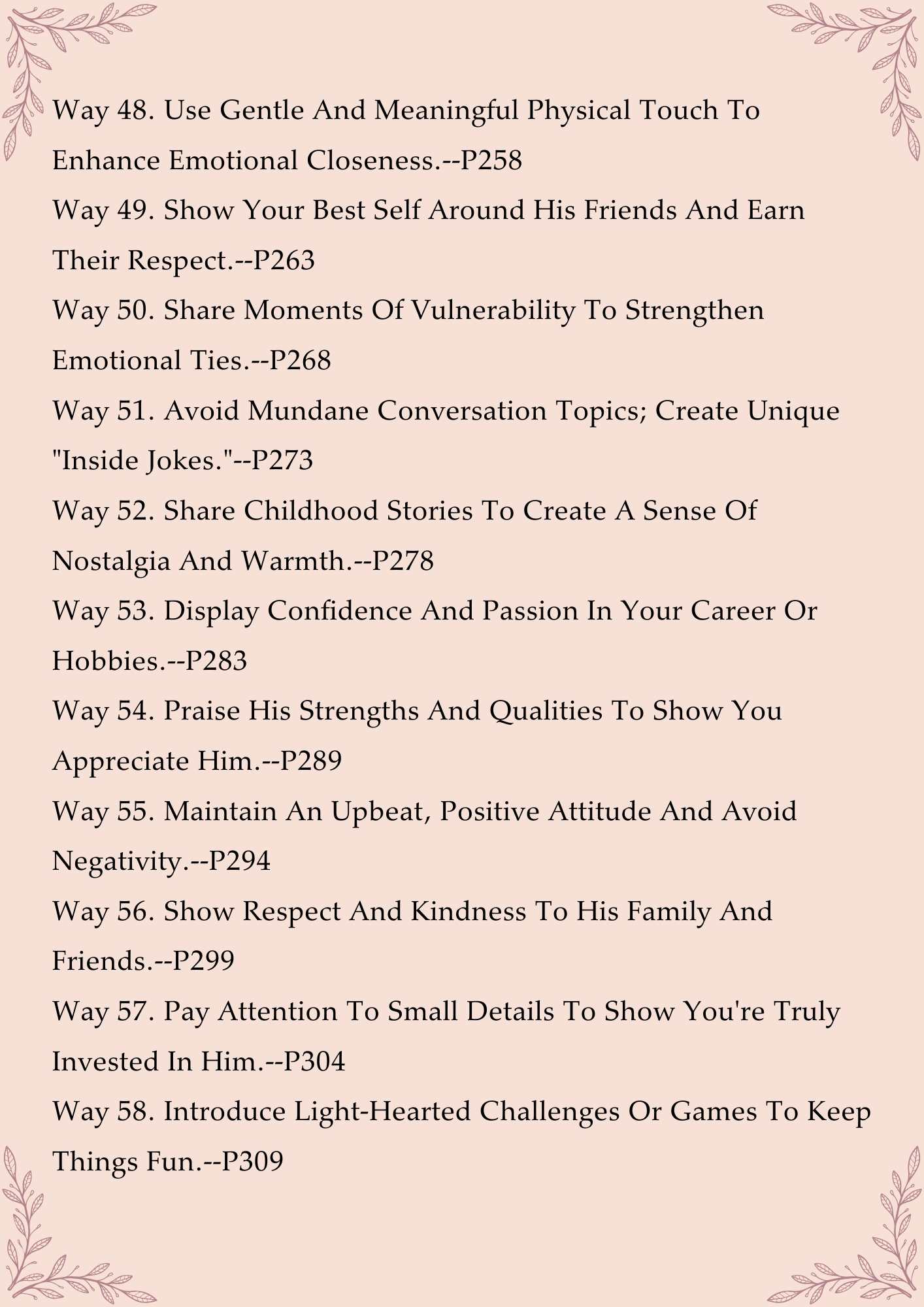 100 Ways to Get Him Committed(530 pages)