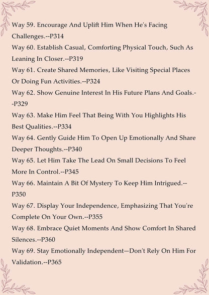 100 Ways to Get Him Committed(530 pages)