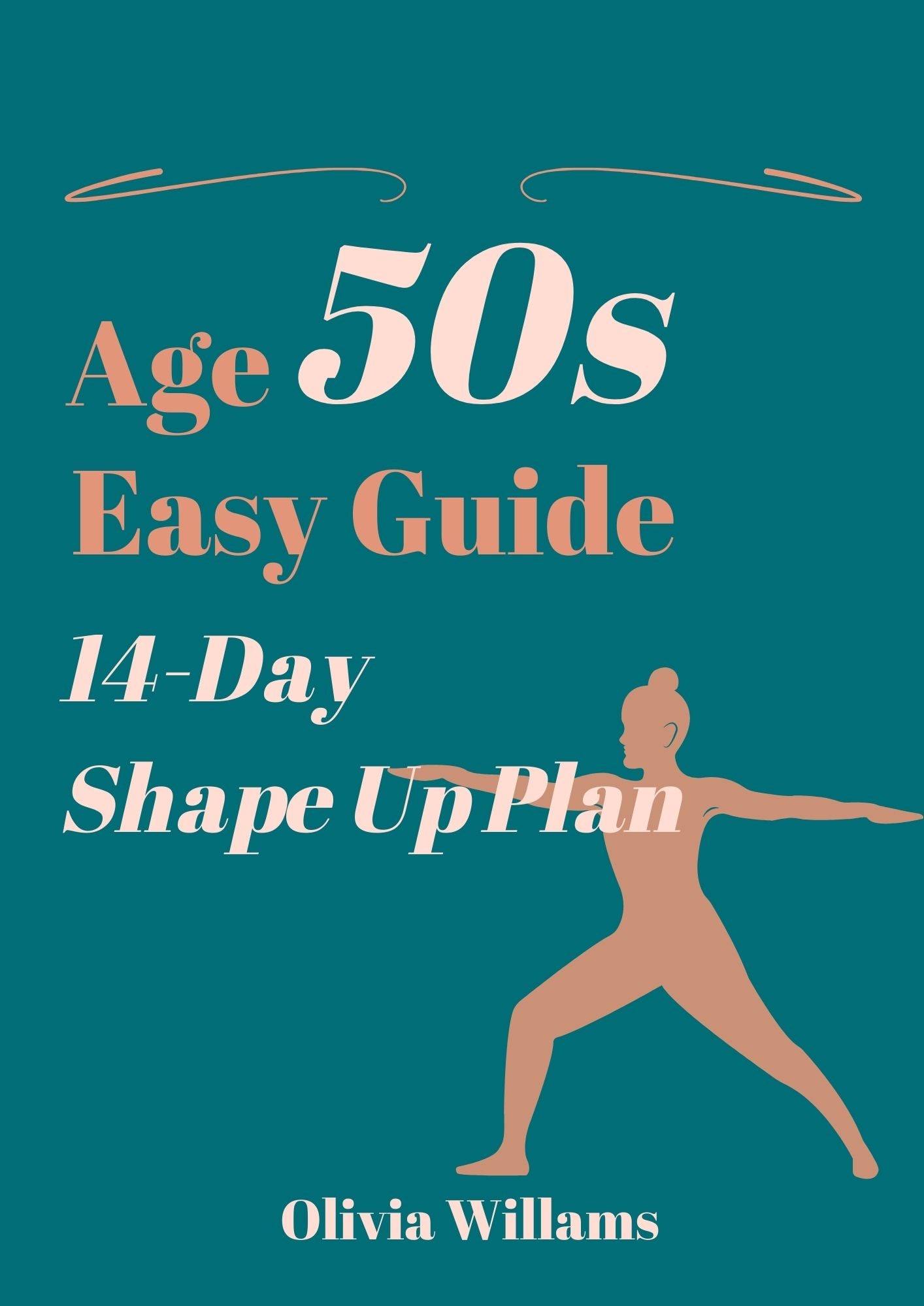 Age 50s Easy Guide. 14-Day Shape Up Plan-Dark Mode(219 pages)