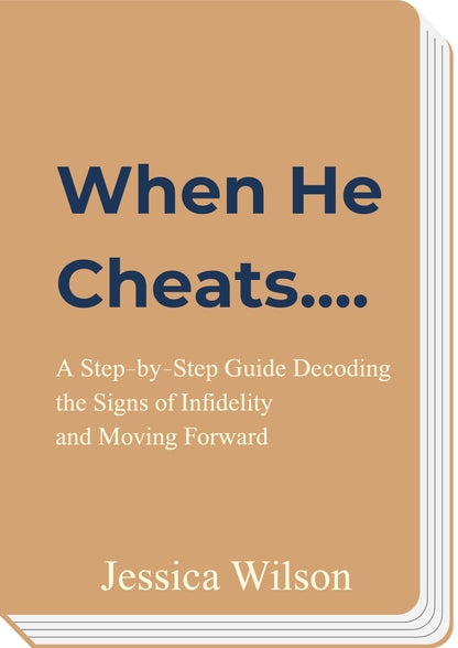 When He Cheats. A Step-by-Step Guide Decoding the Signs of Infidelity and Moving Forward.(167 pages)