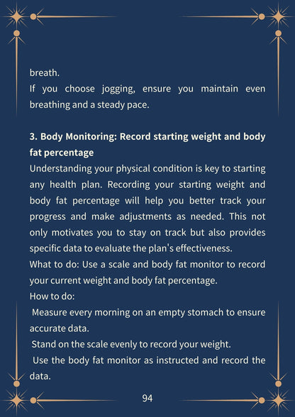 Age 30s Easy Guide. 14-Day Shape Up Plan-Dark Mode(235 pages)