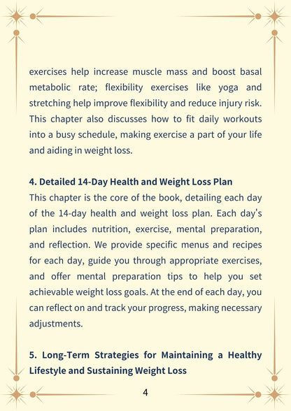 Age 30s Easy Guide. 14-Day Shape Up Plan(235 pages)