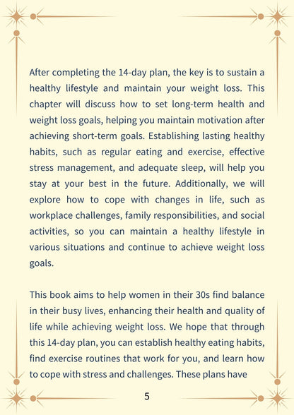 Age 30s Easy Guide. 14-Day Shape Up Plan(235 pages)